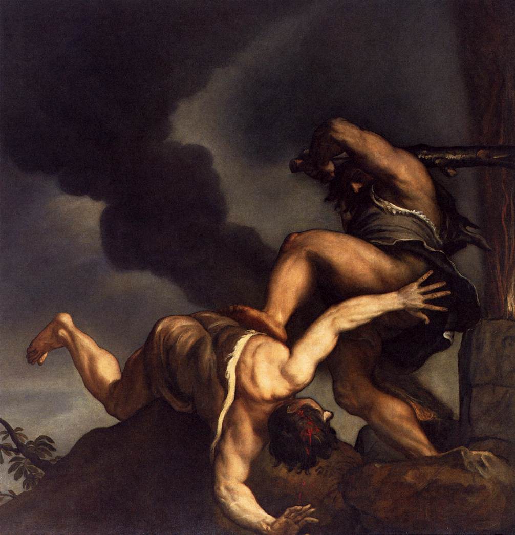 Cain and Abel (1543–1545) -	 Titian
