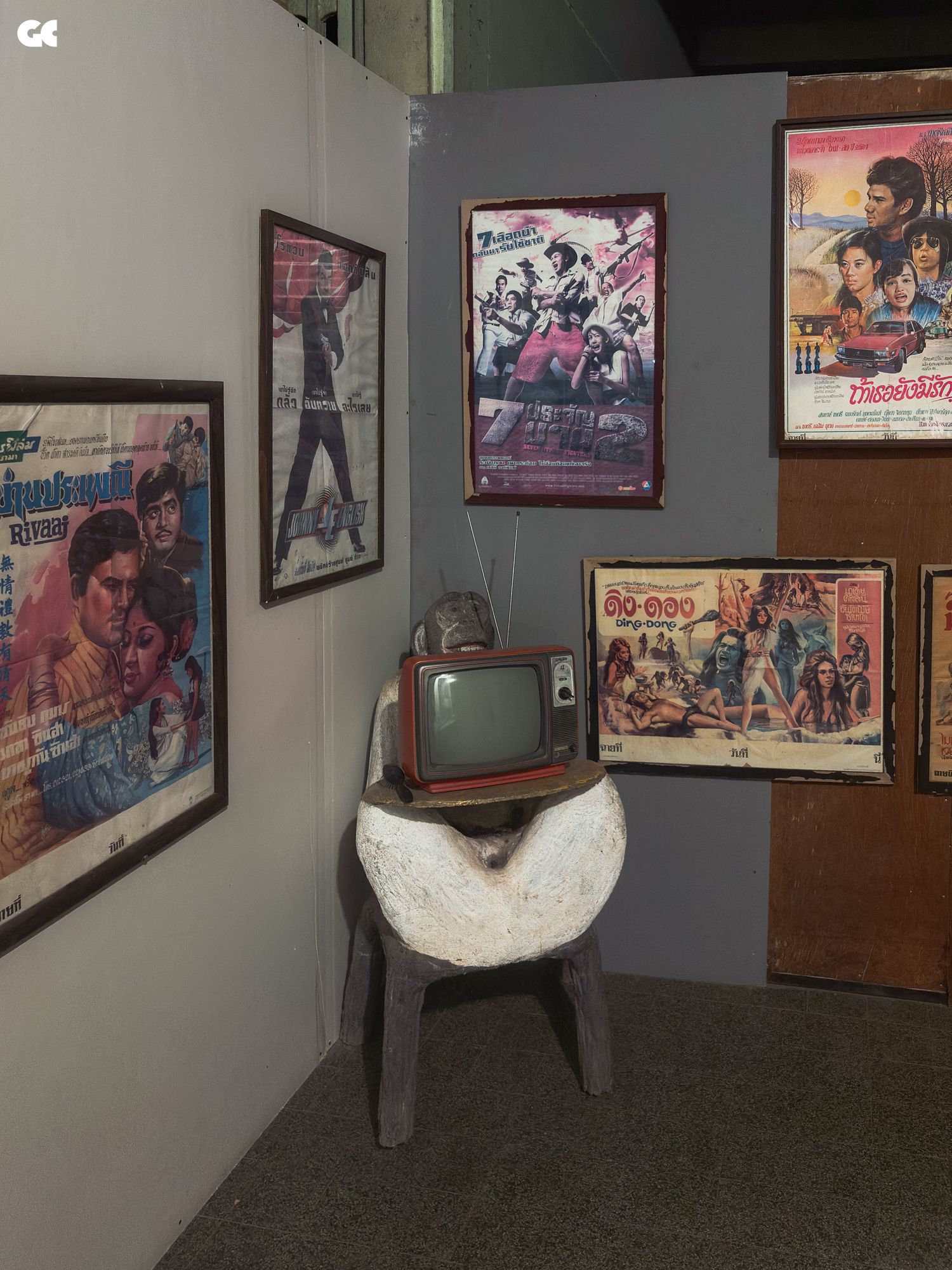 ภายในอาคาร Art Deco Café and Gallery