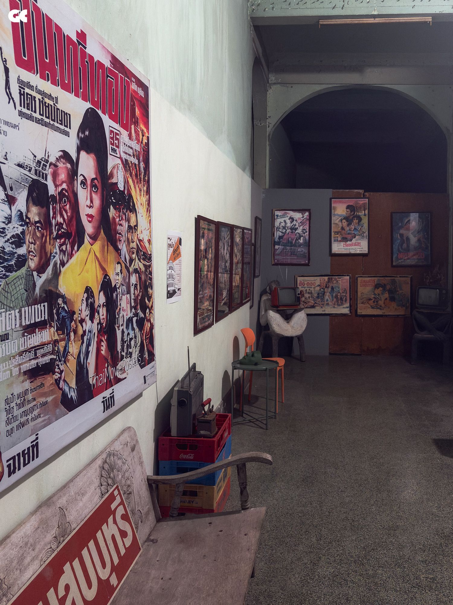 ภายในอาคาร Art Deco Café and Gallery