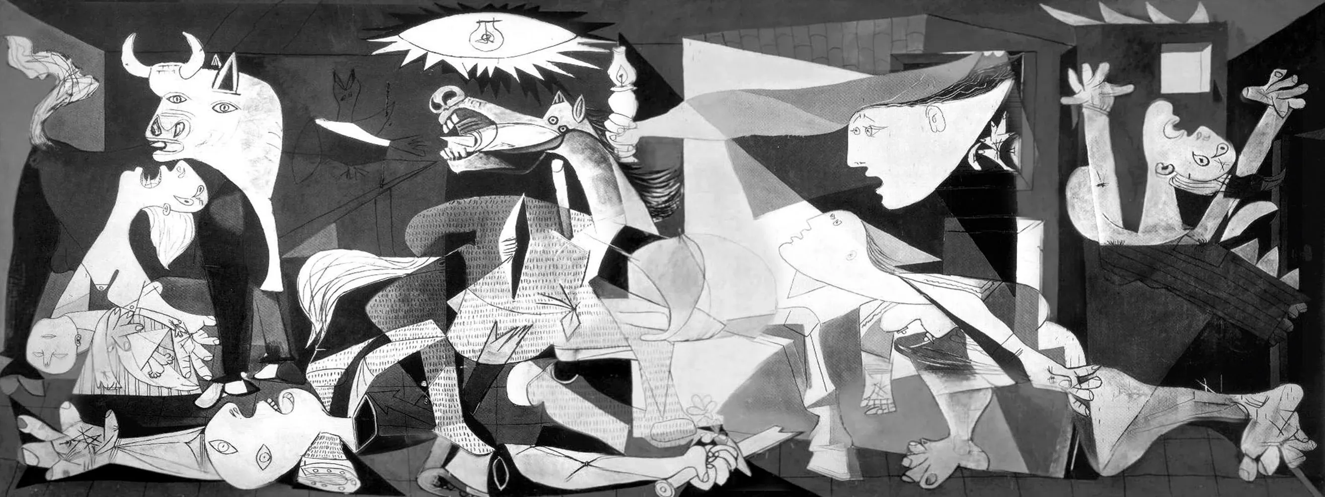 Guernica ผลงานของ ปาโบล ปิกัสโซ สร้างขึ้นในปี ค.ศ. 1937