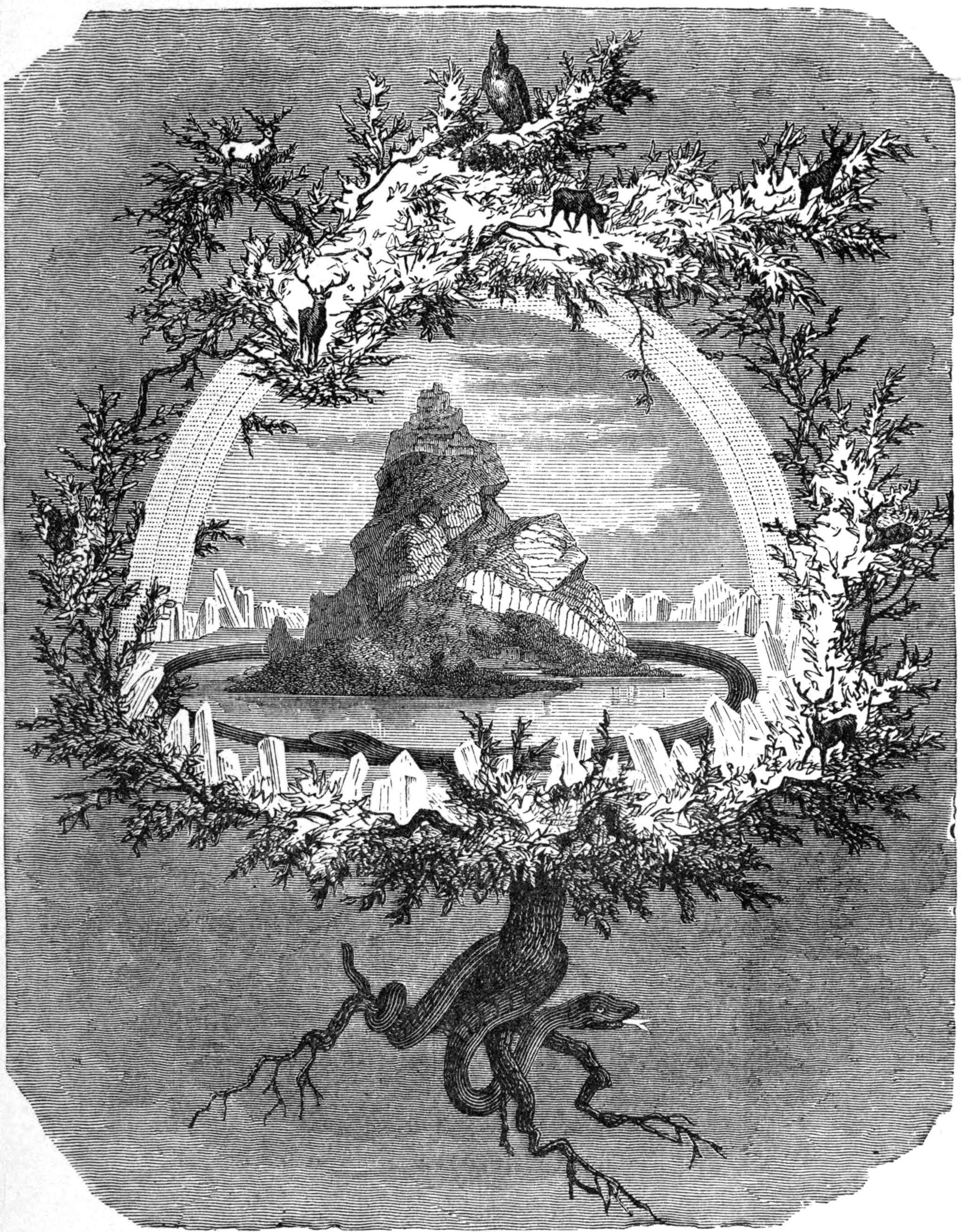 "The Ash Yggdrasil" (1886) by Friedrich Wilhelm Heine