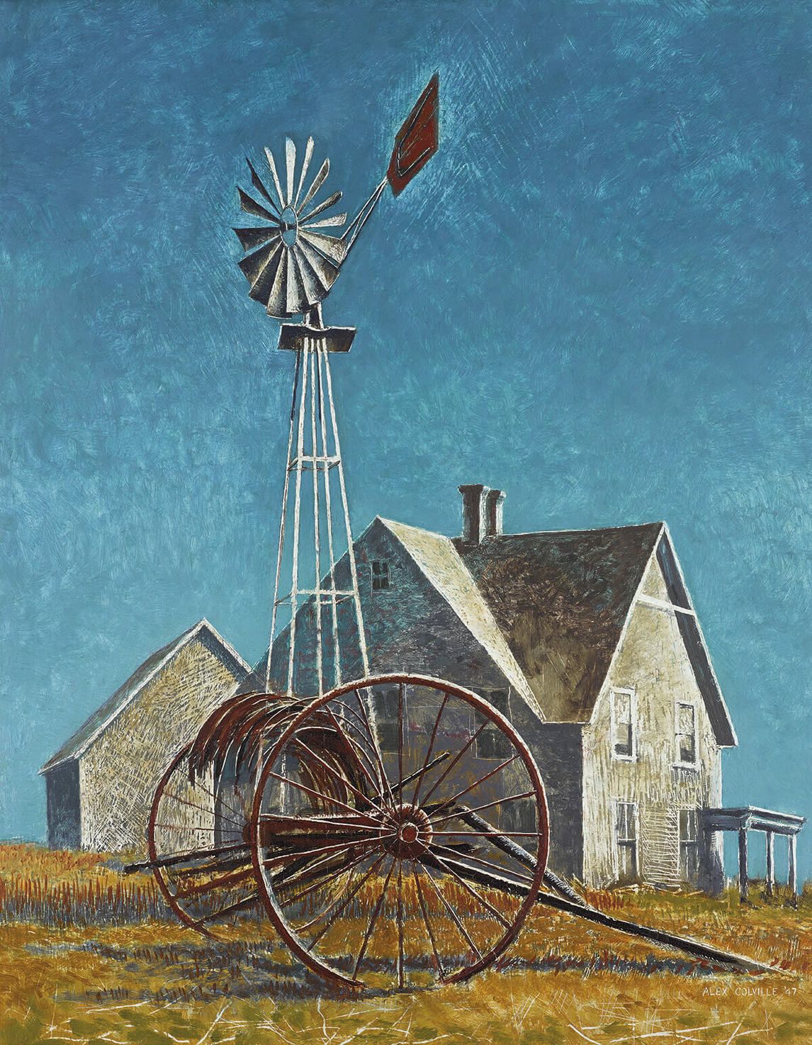 Windmill and Farm (1947)